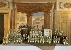 Bomboniere sala affrescata ristorante